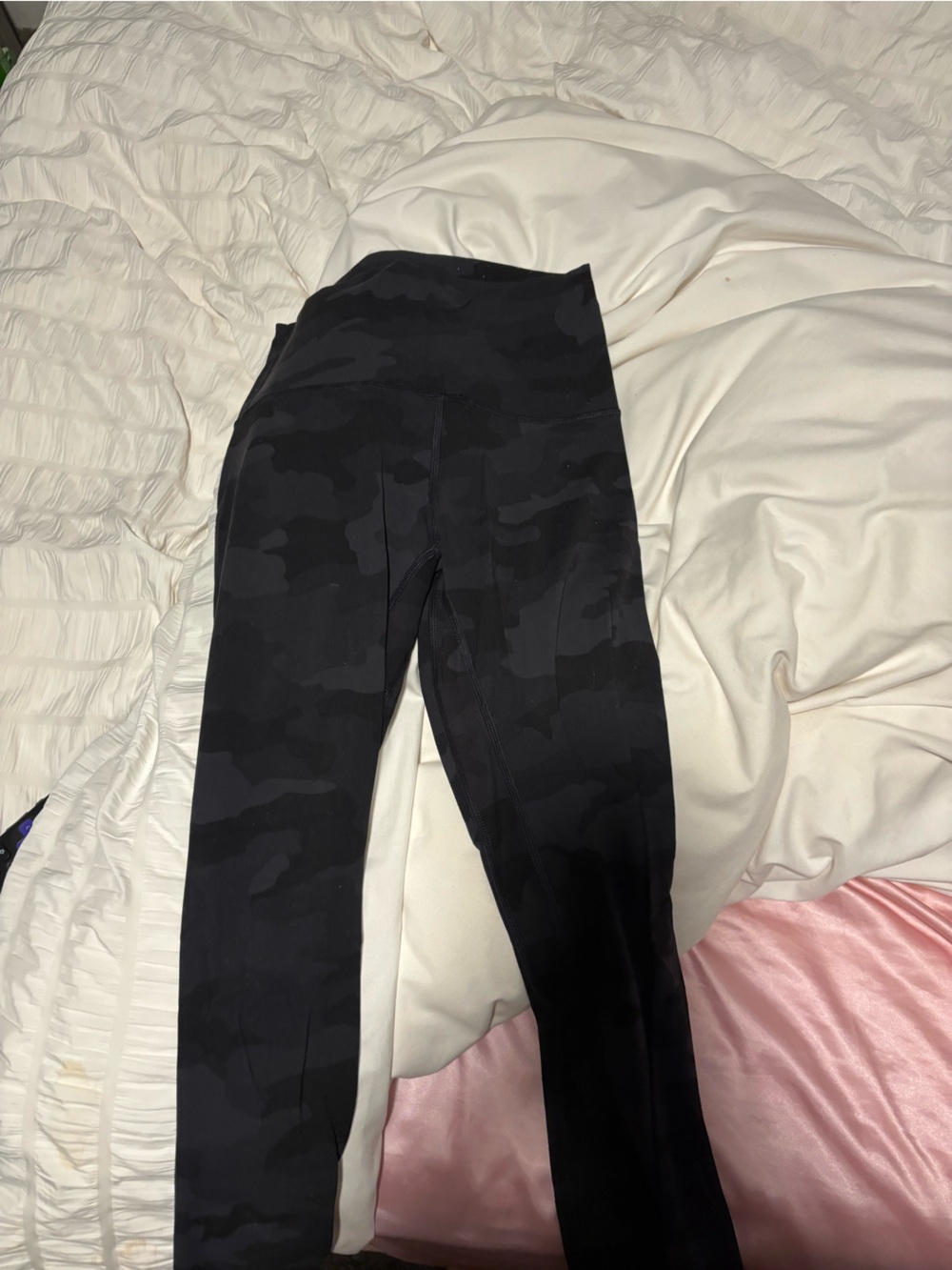 lululemon athletica Black Camo High-Rise Leggings